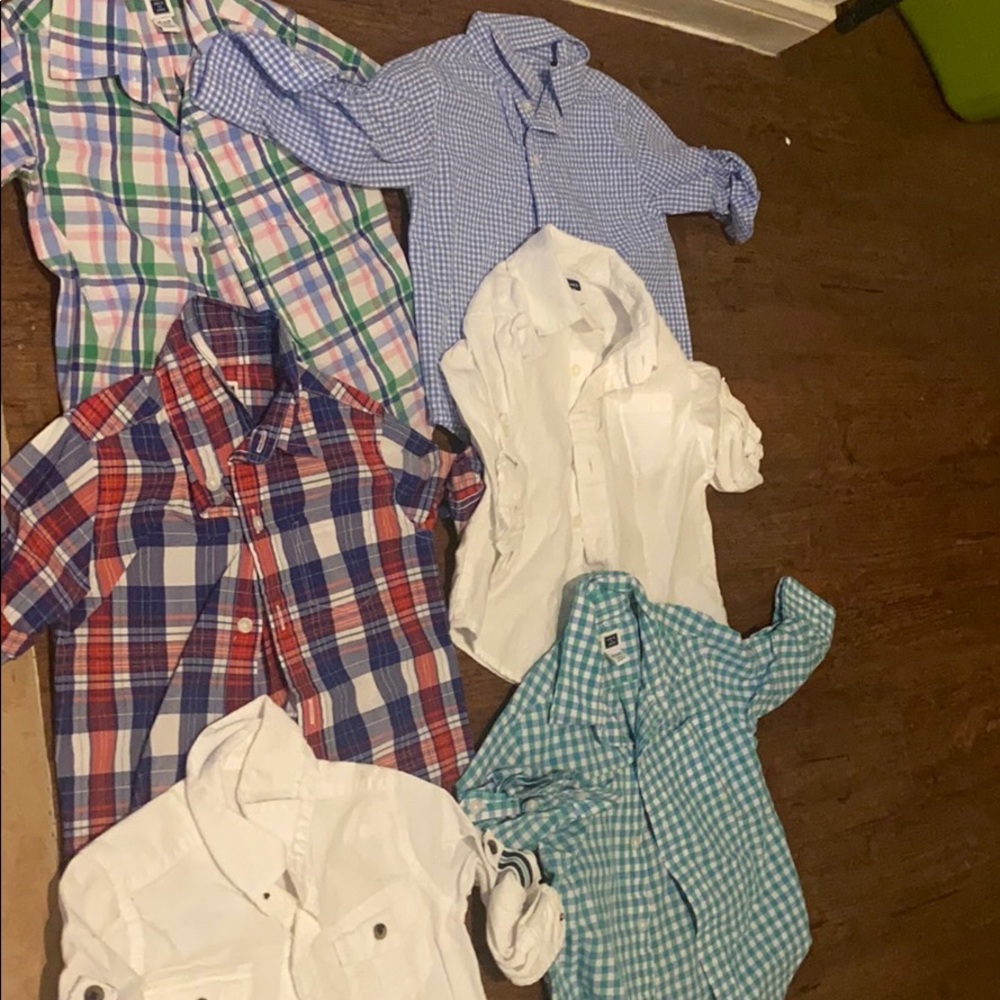 Janie and jack 12-18 shirt bundle